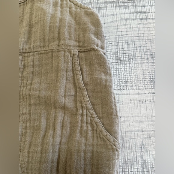 SO Olive Green Textured Shortalls Size Small - Picture 13 of 13